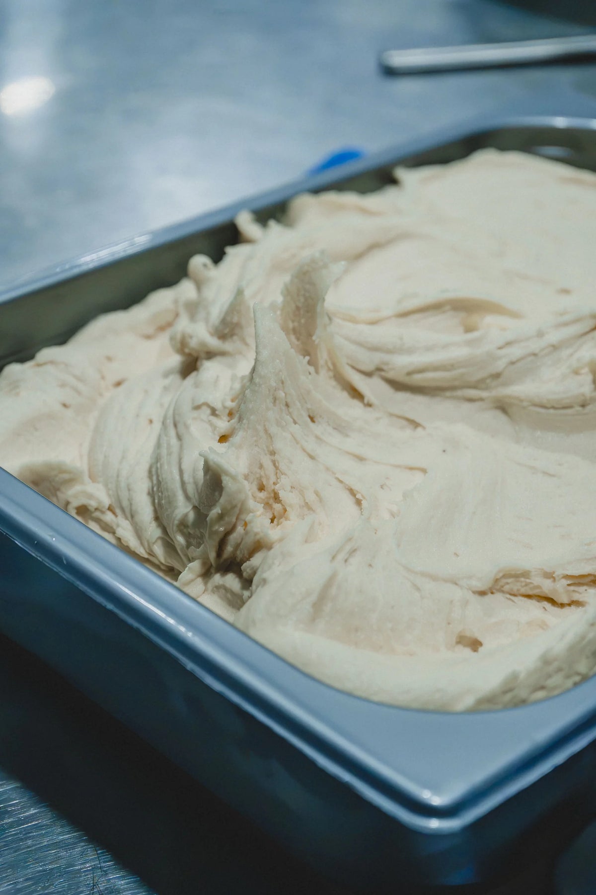 Vasqueta de Perri Gelato terminada en el obrador de Temperato