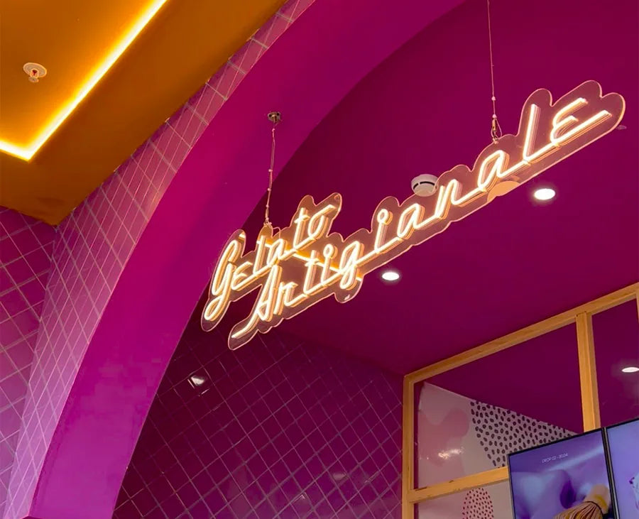 The Temperato gelato shop in Parque Almenara