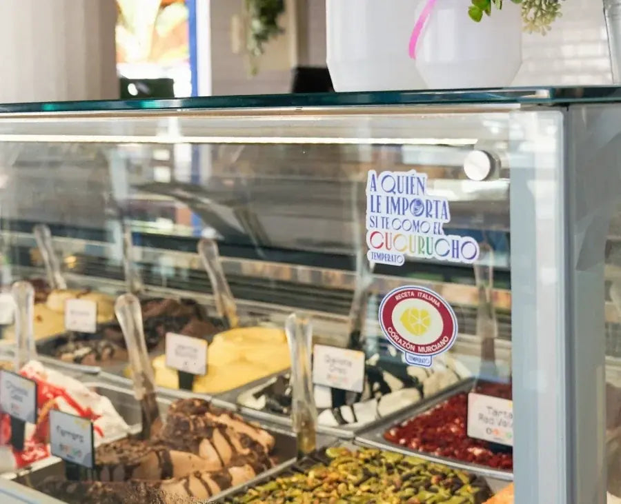 The Temperato gelato shop at Playa Bahía